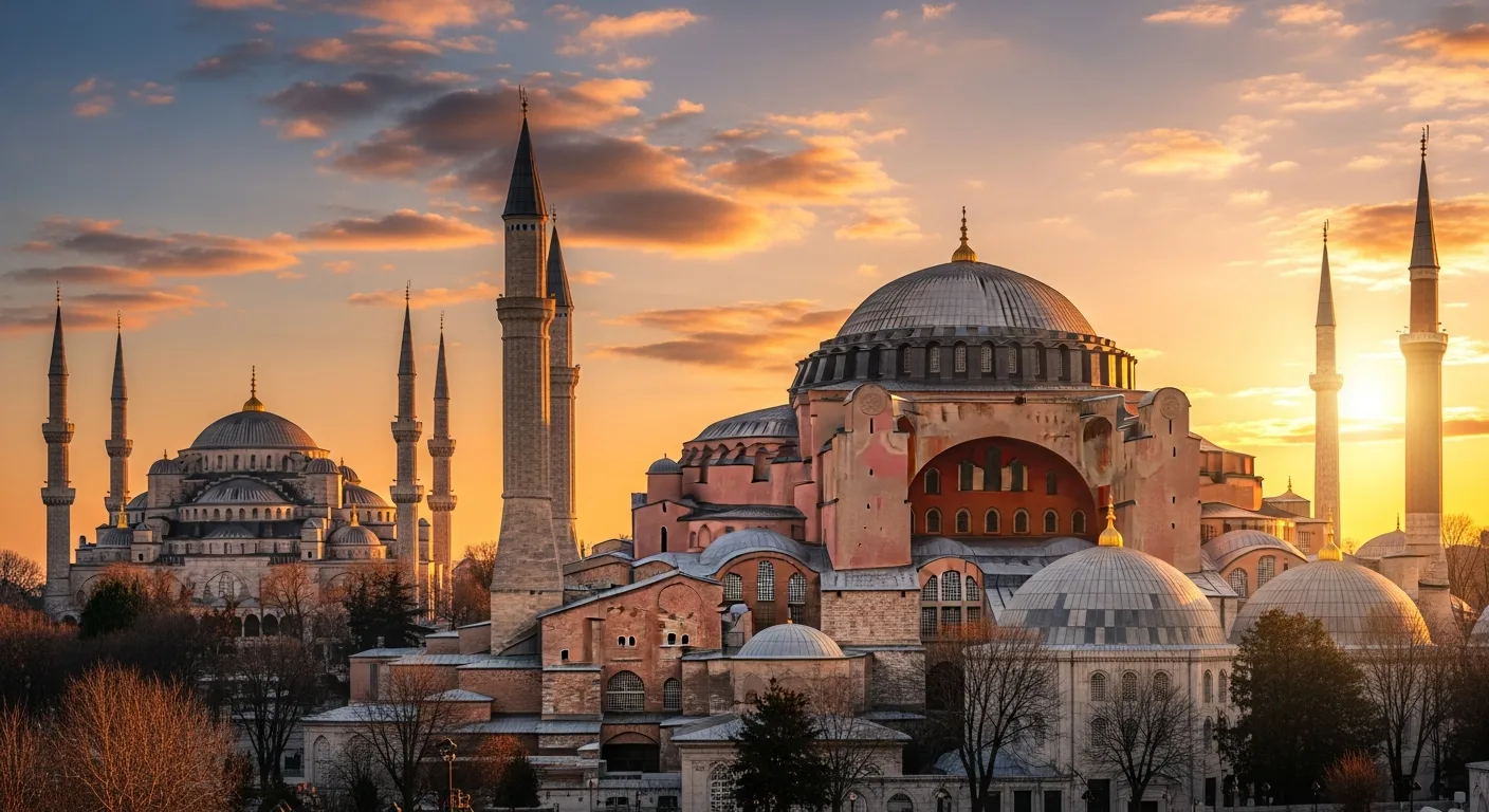 Hagia Sophia at Golden Hour